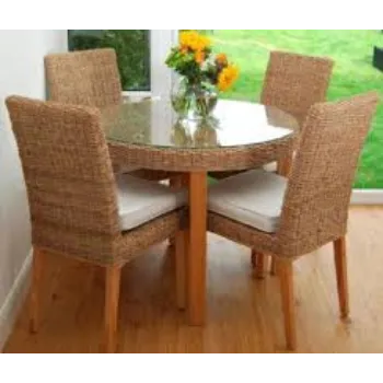 Attractive Cane Dining Set